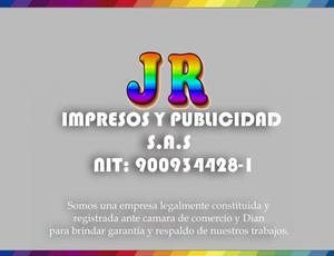 JR IMPRESOS Y PUBLICIDAD SAS
