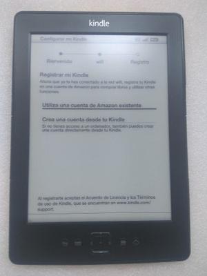 Lector De Libros Amazon Kindle 4 Negro Eink