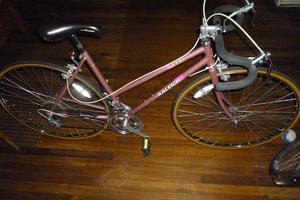 bicicleta clasica raleigh capri semi carreras / ruta antigua