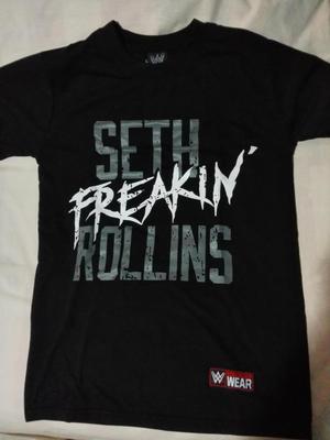 Camiseta WWE Seth Rollings Talla XS