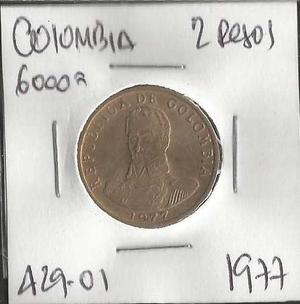 Colombia 2 Pesos  Jer