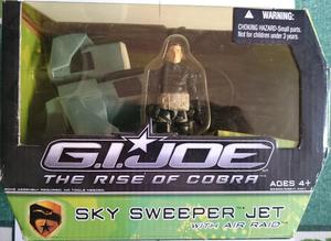GI JOE Sky Sweeper Jet with Air Raid Hasbro