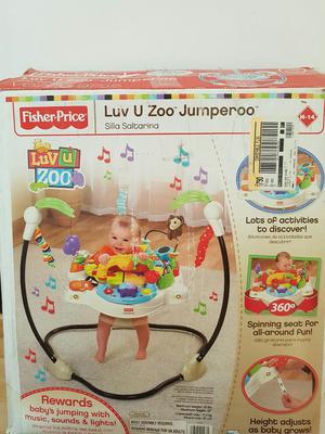 Silla Saltarina de Fisher Price Usada