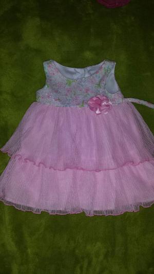 Vestido Bebe 6a9 Meses