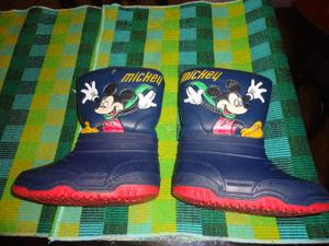 botas mickey talla 19