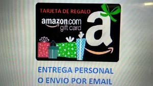 Giftcard O Tarjeta de Regal Amazon 15usd