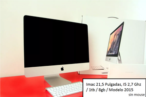 Imac 21,5, I5 2,7 Ghz / 1tb / 8gb / Mod  / Sin Mouse