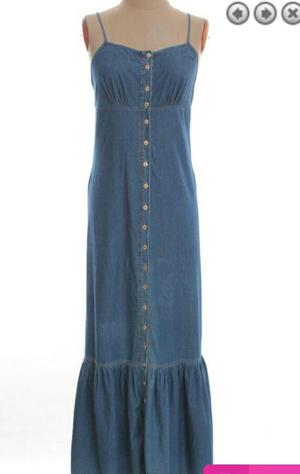 Vestido en Chambray Ebba