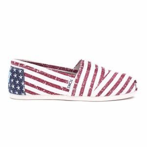 Zapatos Toms American Flag Mujer