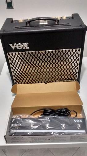 Amplificador Vox Vt30 + Footswitch De 5 Botones