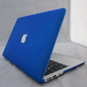 Carcasa Macbook Air 13 Corte Manzana Troquelada-azul