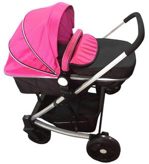 Coche Cuna Ebaby140 Rosado