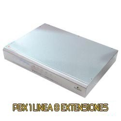 Pbx 1 Linea, 6 Extensiones Usada - Sin Internet