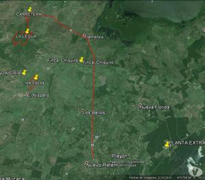 VENDEN 91 HECTAREAS EN MARIA LA BAJA BOLIVAR 4 KM DE LA VIA