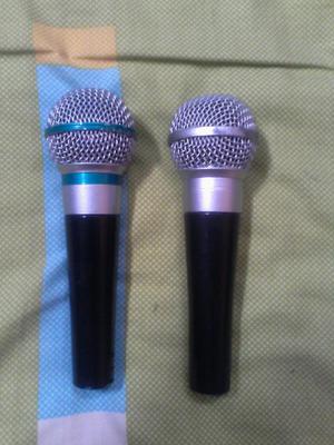 2 Micrófonos Marca Shure Personalizados
