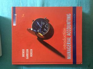 Libro Introduction To Managerial Accounting