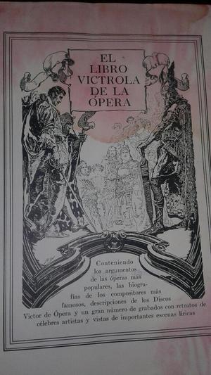 Libro Victrola de La Opera 