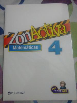 Libros Matematica Zonactiva Norma