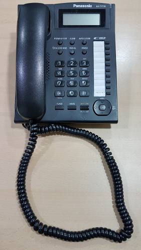 Teléfono Panasonic Kx-t Negro (teclado En Inglés)