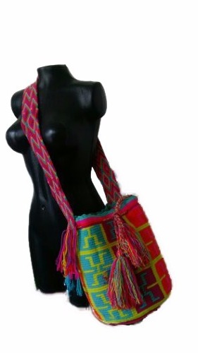Bolsos/mochilas Wayuu 100% Originales Multicolor