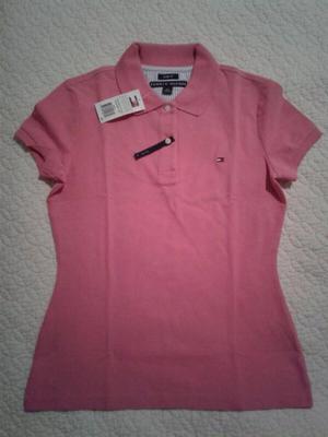 Camiseta tipo polo TOMMY HILFIGER, mujer, NUEVA, ORIGINAL