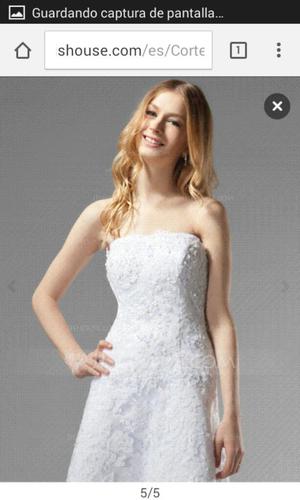 Hermoso Vestido de Novia para Estrenar