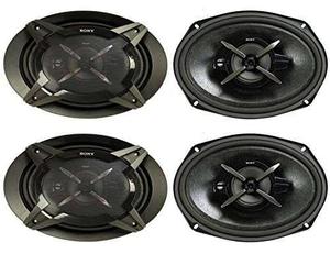 4) Nuevo Sony Xsfb X9 \3-way 900w Coaxial De Audio Para Aut