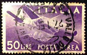 Italia -  - Airmail - No. 686, New Wm