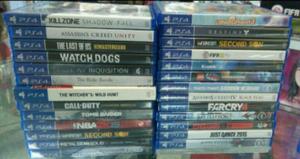 Juegos Usados Y Nuevos para Ps4