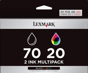 Lexmark Paquete Doble De  De Impresión En Color Negro