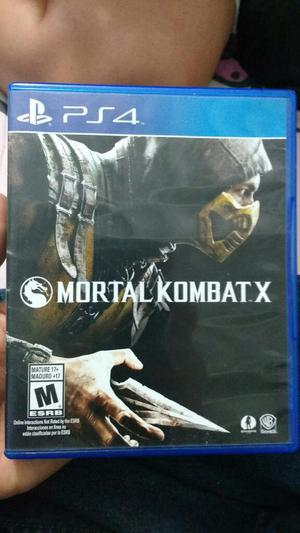 Mortal Kombat X Ps4 Como Nueva