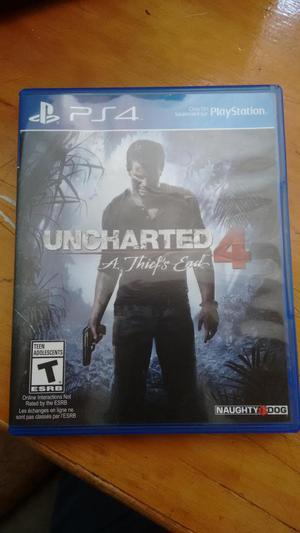 Uncharted 4 PS4 usada