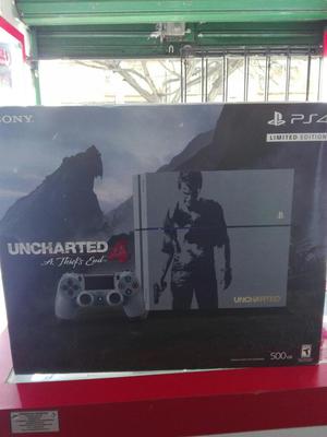 Vendo Consola Play 4 Edición Uncharted 4