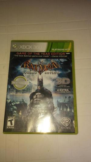 Batman Arkhan Asylum Xbox 360