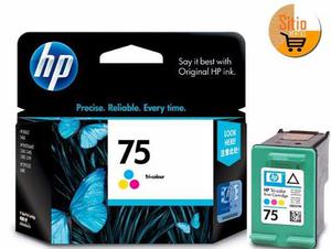 Cartucho Hp 75 Original Cb337wl Tricolor Rinde 170 Paginas