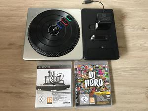 Consola DJ Hero con los dos juegos originales