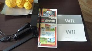 Consola Nintendo Wii Original Incluye 4 Juegos