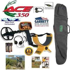 Garrett Ace 350 Detector De Metales Descubre Paquete Con...