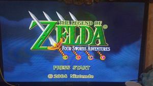 Juego Gamecube Zelda Four Swords Adventures