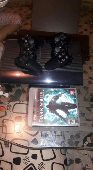 Ps3 Super Slim 500gb 2 Controles