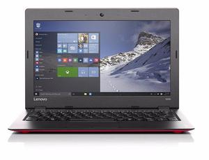 Portatil Lenovo 100 Celeron 500gb 4gb 14 Windows 10 Rojo