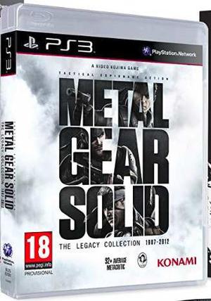 Juego Fisico Ps3 Metal Gear Solid The Legacy Collection Ps3