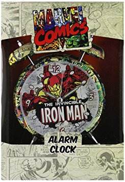 Marvel Retro Ironman Reloj Despertador