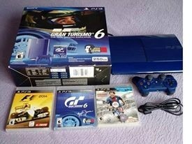 Ps3 Azul 250 Gb Edicion Gran Turismo 6 Y Nintendo 3ds Xd Ed