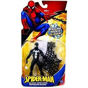 Héroes Spiderman Classic Negro Figura De Acción Del Hombre