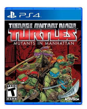 Juego Ps4 Tortugas Ninja Mutantes En Manhattan Usado