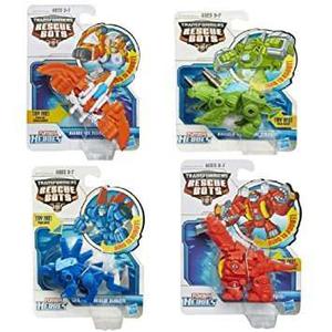 Paquete De 4 Set Playskool Transformers Rescue Bots Boulder