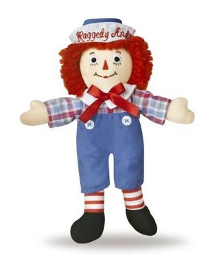 Raggedy Andy Classic Doll 8 !
