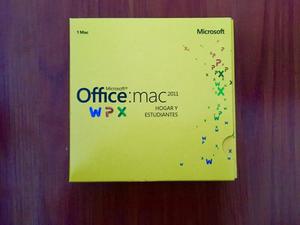 Microsoft Office Mac : Hogar Y Estudiantes