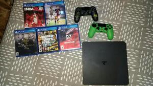 Ps4 Slim 2 Controles 5 Juegos